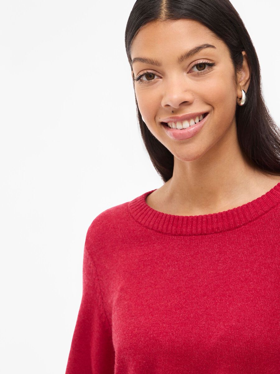 Floria Knitted Jumper (Jester Red)