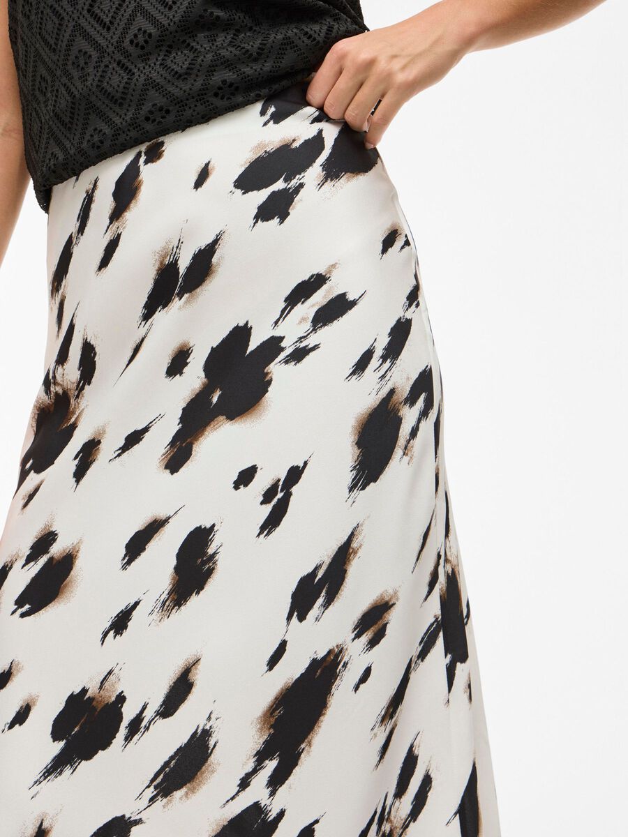 Vielette High Waisted Maxi Skirt (Birch/COI)