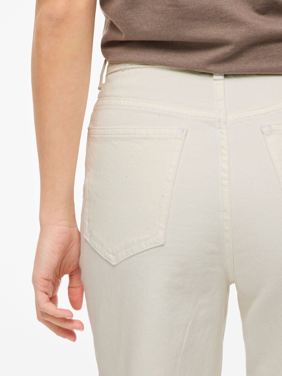 Kelly High Waist Jeans (Cloud Dancer)