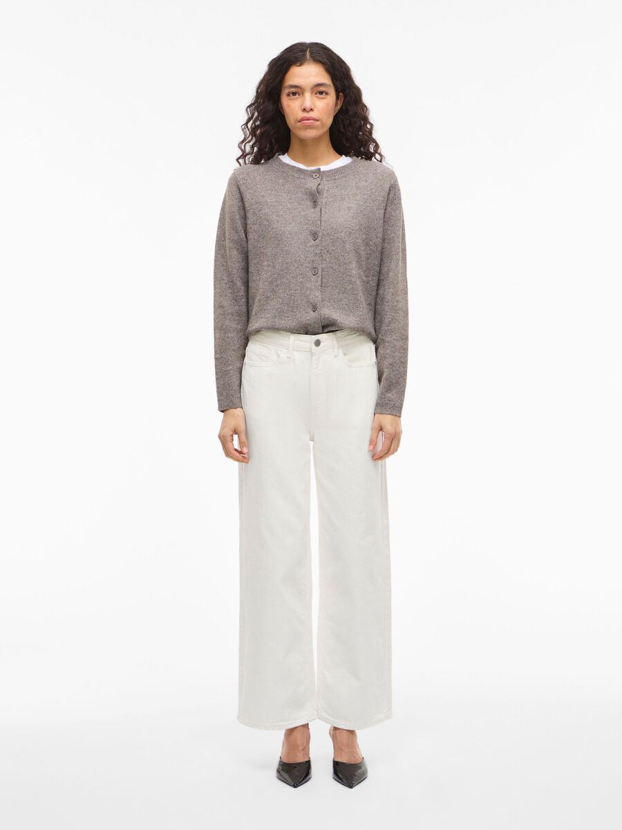 Freya Wide Leg Jeans Regular (Cloud Dancer)