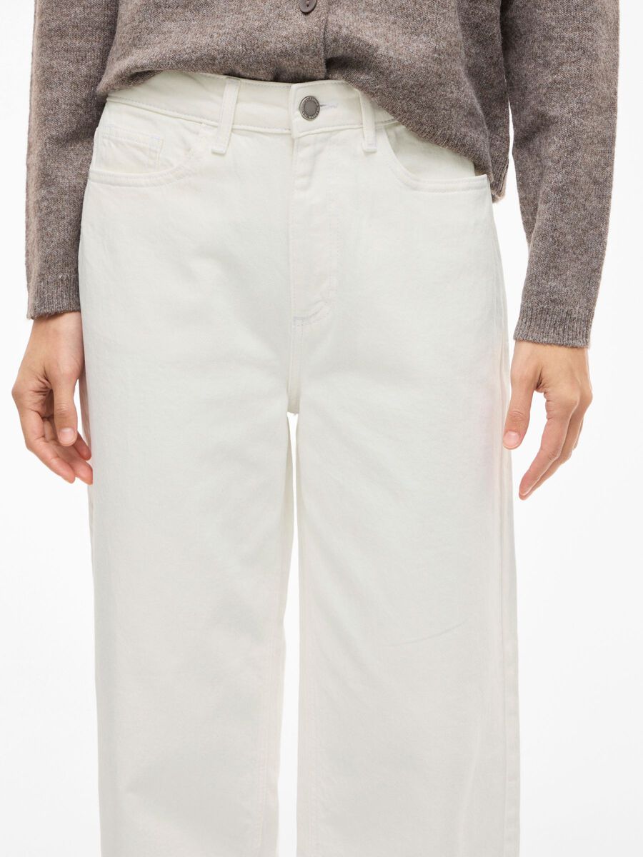 Freya Wide Leg Jeans Regular (Cloud Dancer)