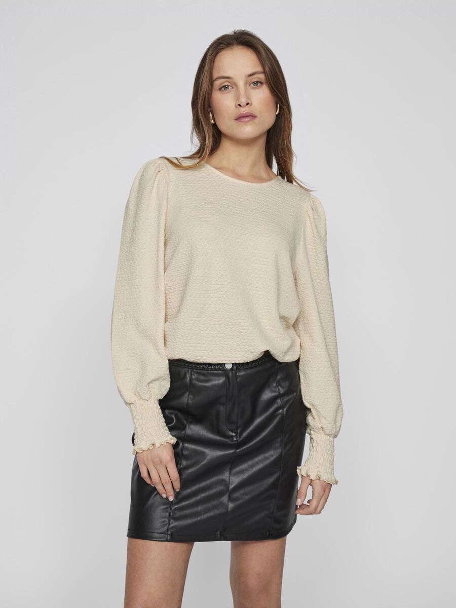 Tallia Textured Top (Birch)