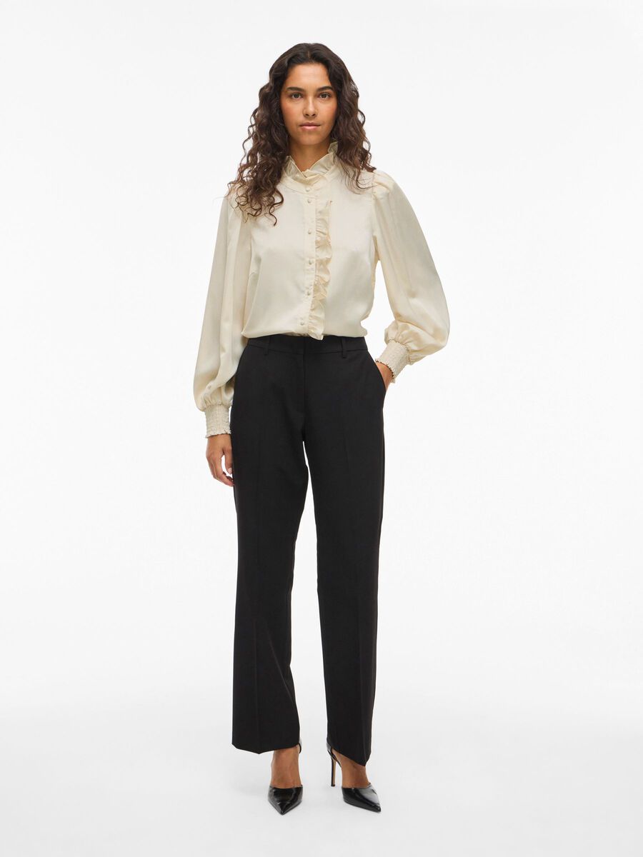 Lydia Frill Shirt (Birch)