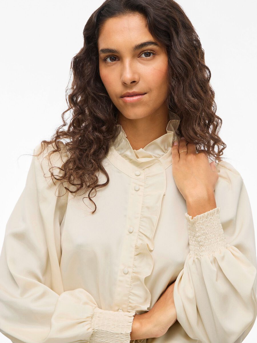 Lydia Frill Shirt (Birch)