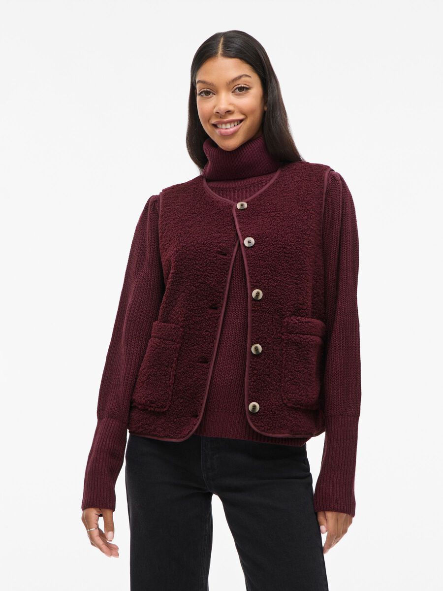 Aine Teddy Gilet (Fig)