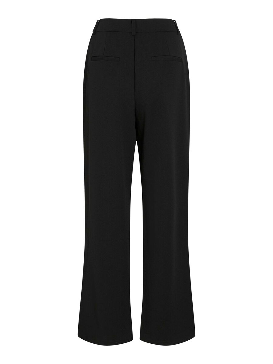 Clara High Waist Trousers (Black)