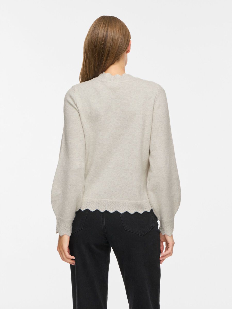 Kola Knit Jumper (Superlight/Natural Melange)