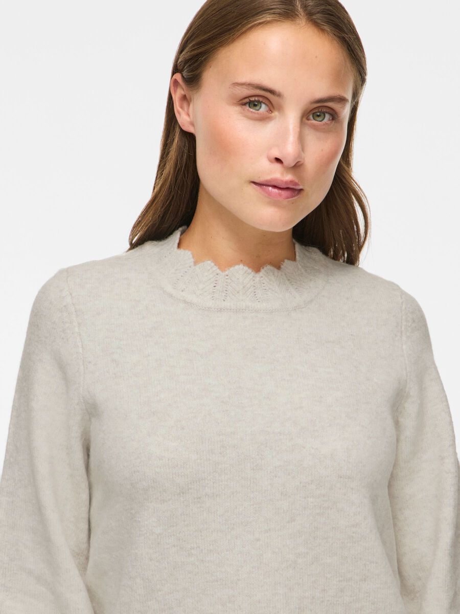 Kola Knit Jumper (Superlight/Natural Melange)