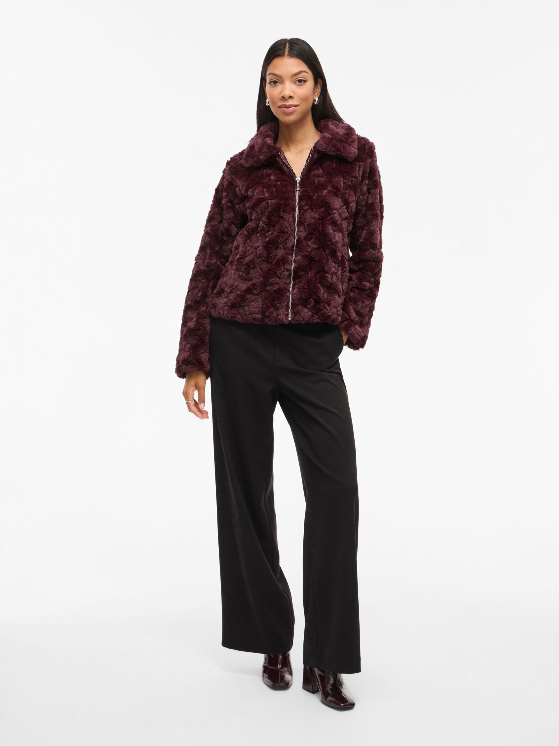 Dorita Faux Fur Jacket (Fig)