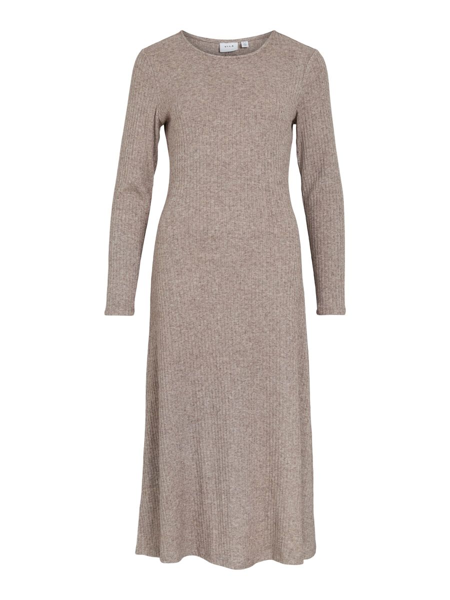 Demi Midi Dress (Coffee Bean)