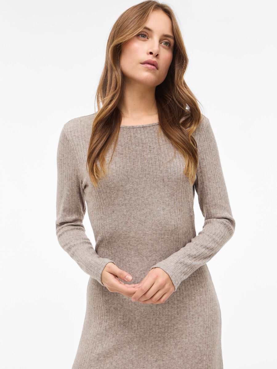 Demi Midi Dress (Coffee Bean)