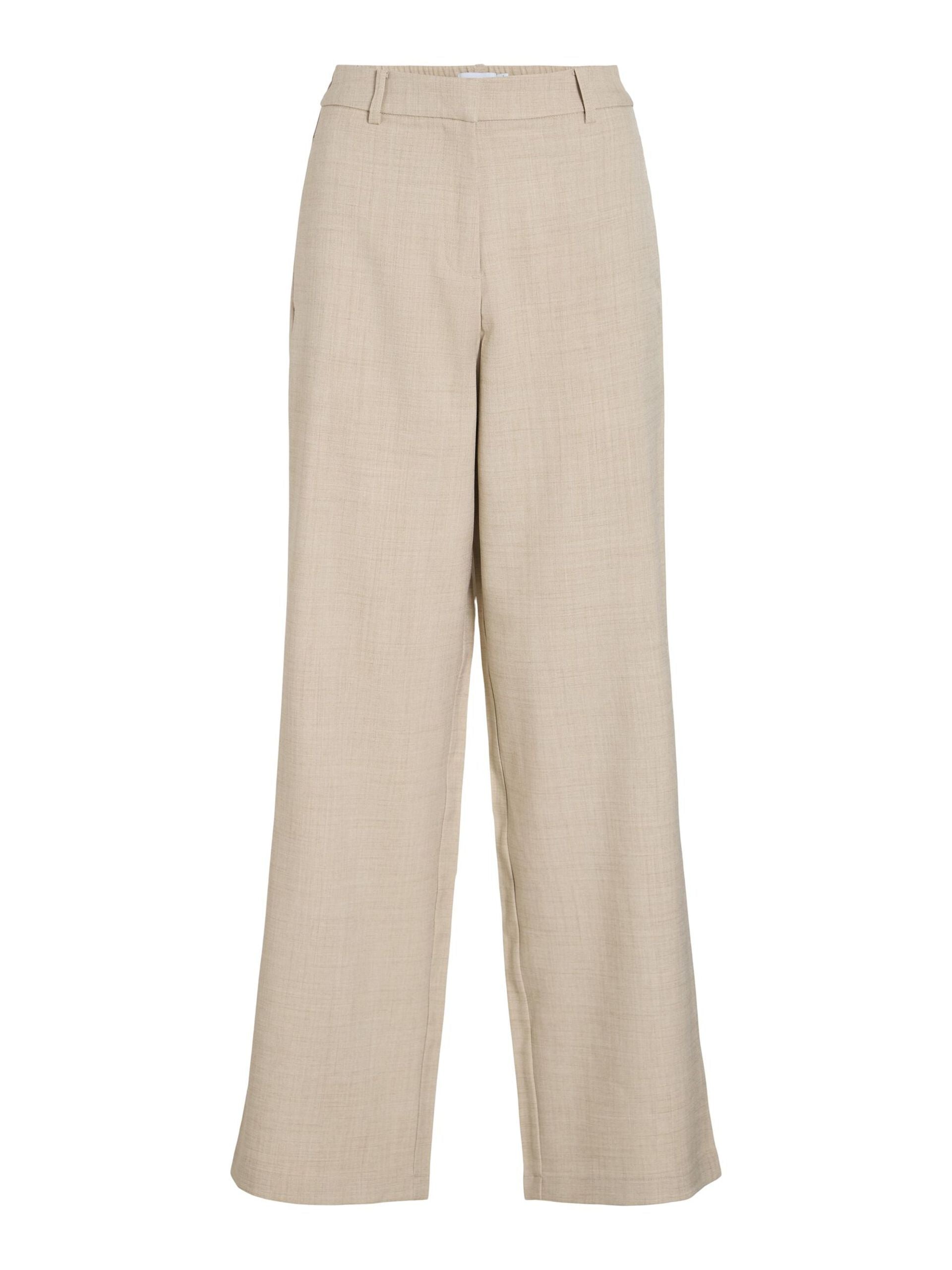 Rossa Wide Leg Pants (Super Light/Natural Melange)
