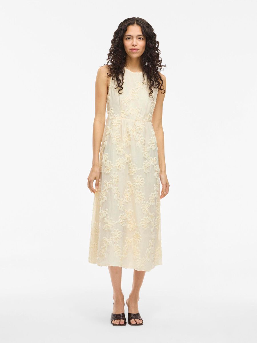 Anne Midi Dress (Birch)
