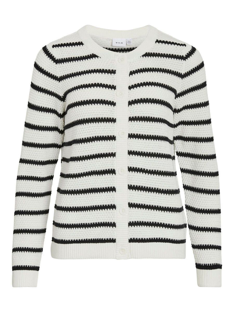 Dora Cardigan (White/Black)