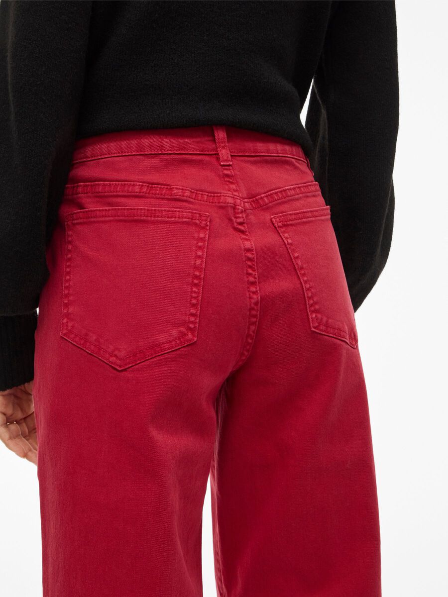 Vilorie Wide Leg Jeans (Jester Red)