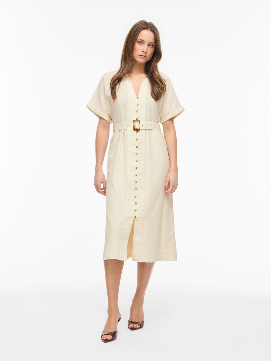 Eliza Shirt Dress (Birch)