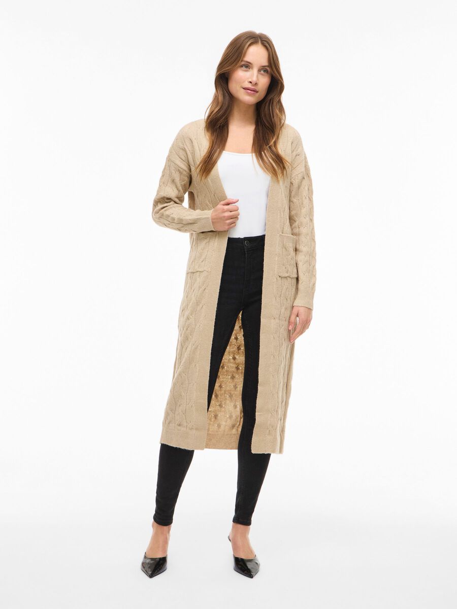 Pippa Knit Cardigan (Feather Grey)