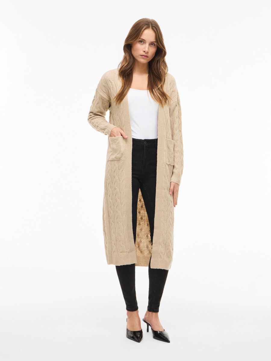 Pippa Knit Cardigan (Feather Grey)