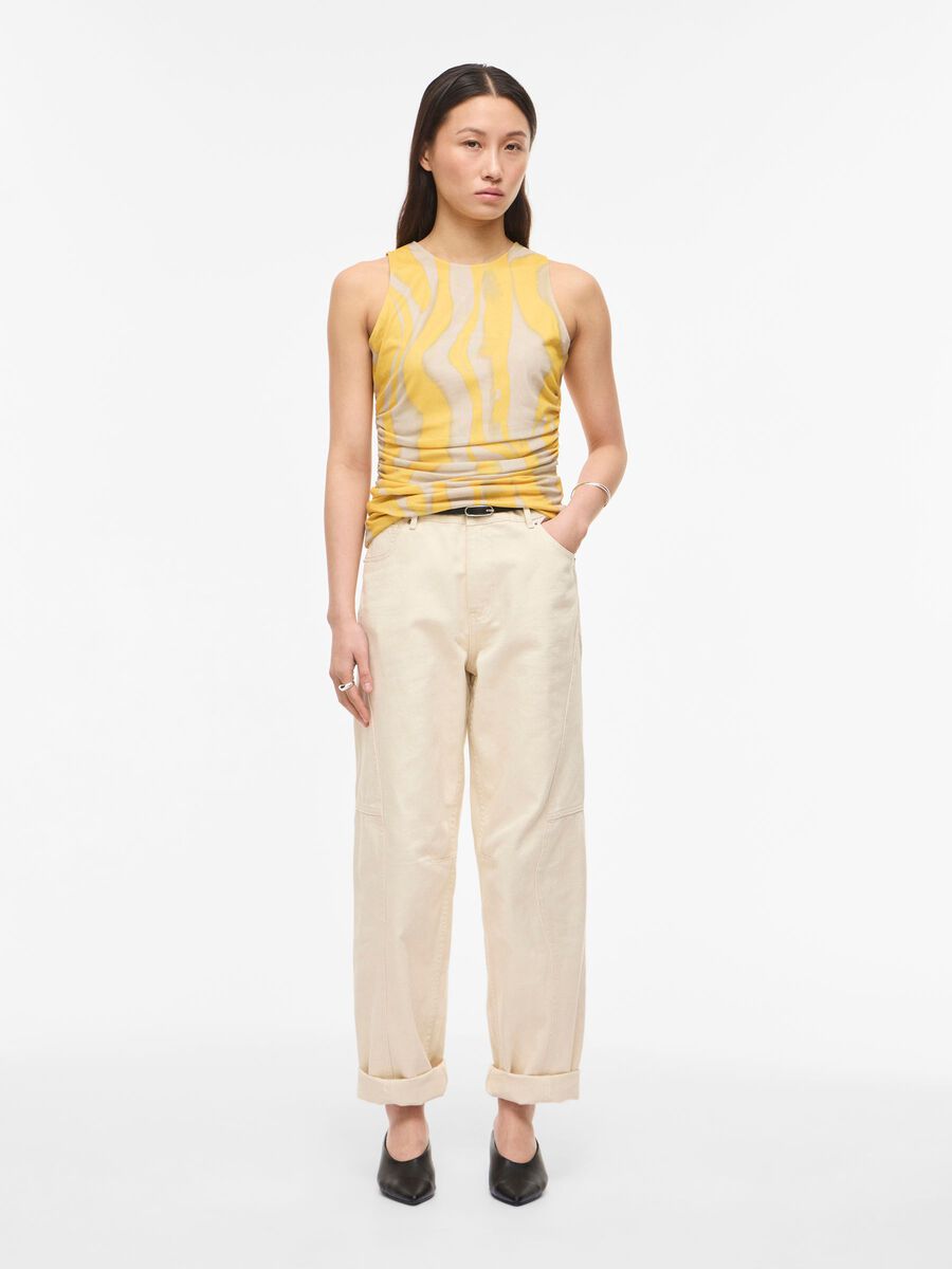 Ally Sleeveless Top (Birch)