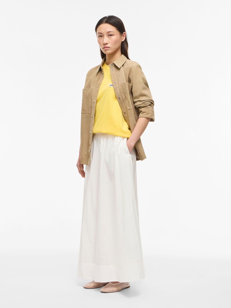 Linn Ankle Skirt (Cloud Dancer)