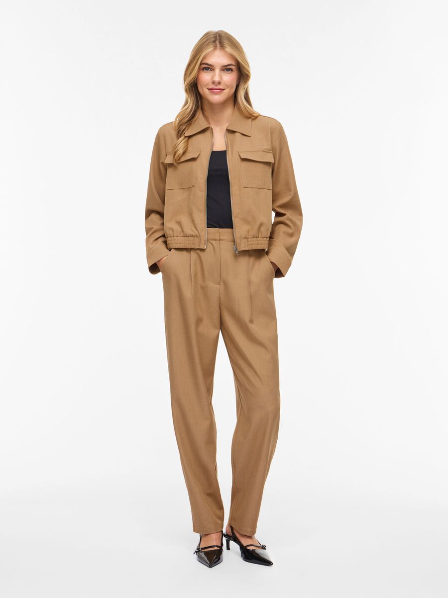 Abigal Bomber Jacket (Toasted Coconut)