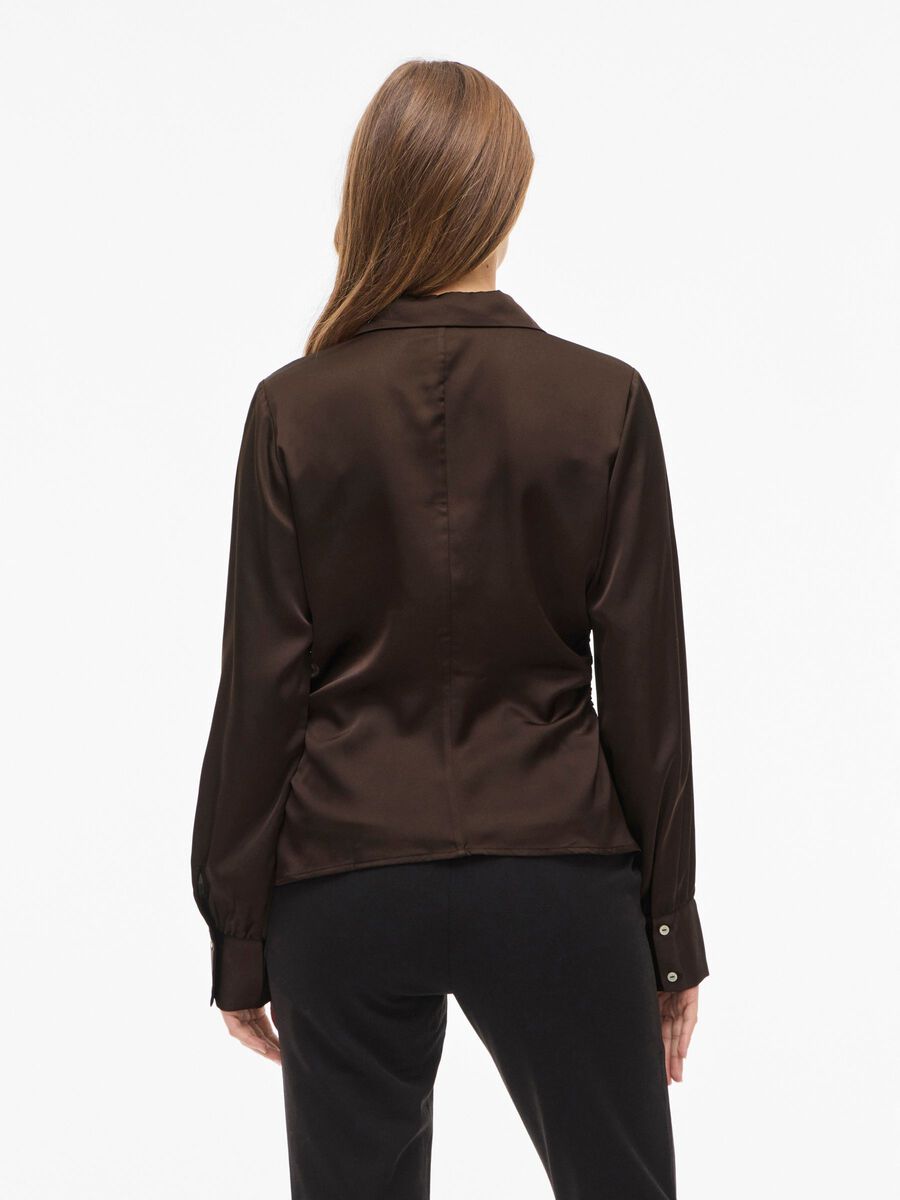 Kassia Shirt (Coffee Bean)