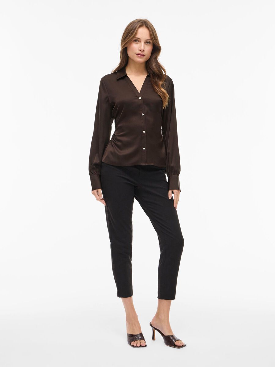 Kassia Shirt (Coffee Bean)