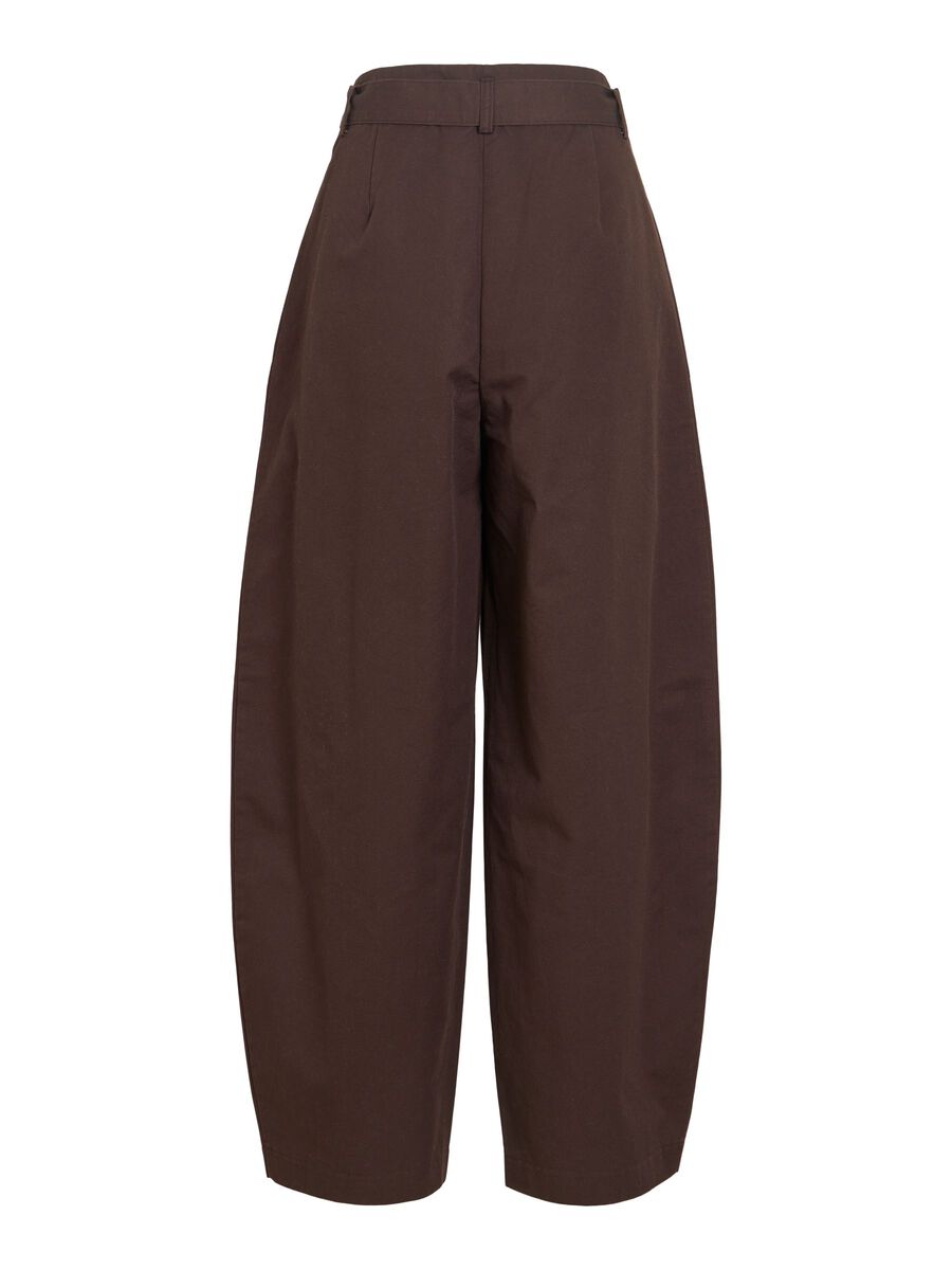 Lily Barrel Pants (Coffee Bean)