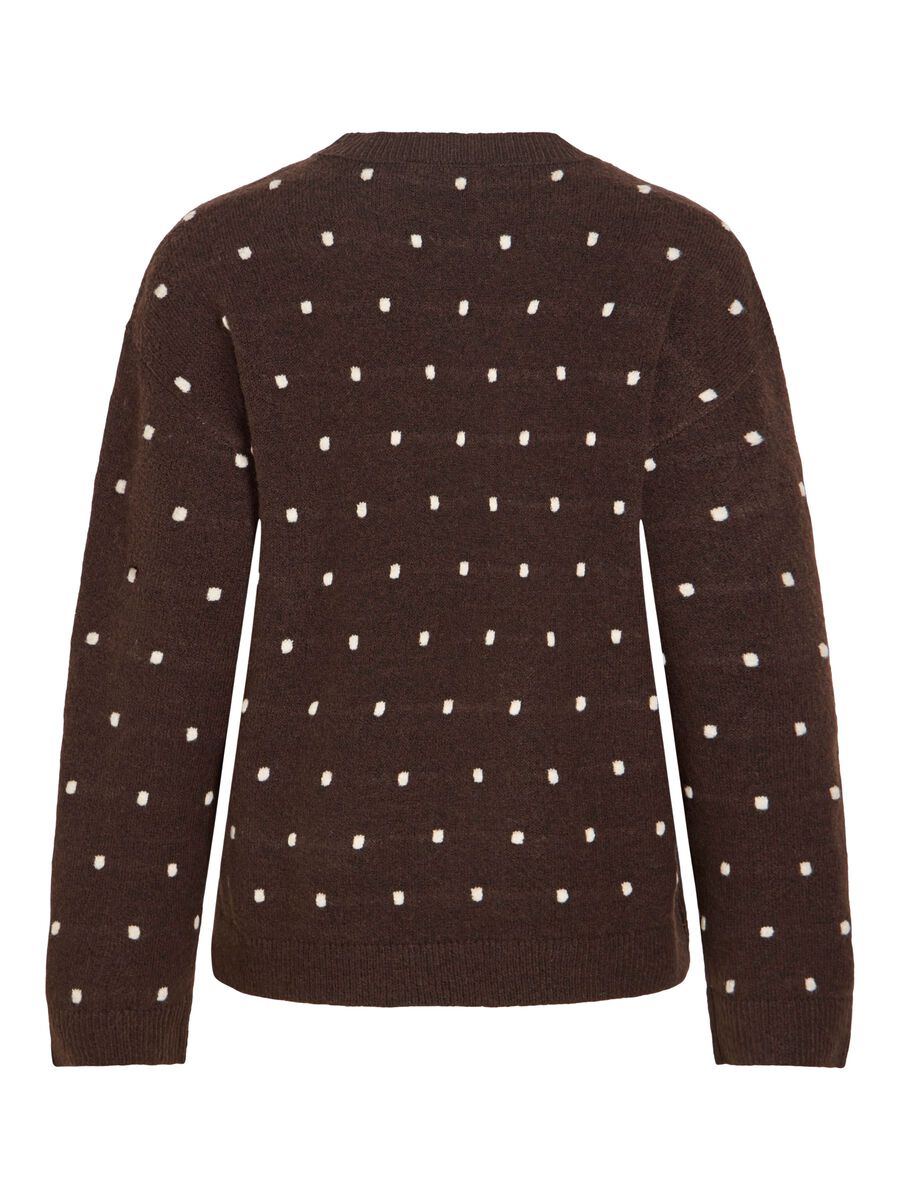 Livia Knitted Jumper (Coffee Bean)