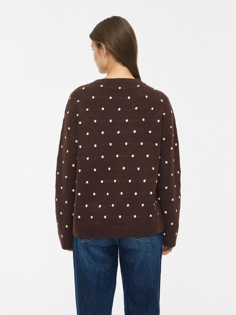 Livia Knitted Jumper (Coffee Bean)