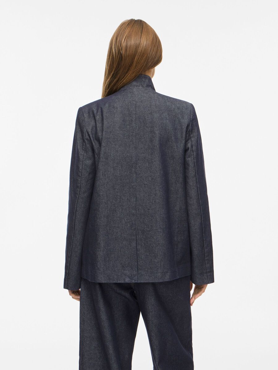 Ethel Blazer (Dark Blue Denim)