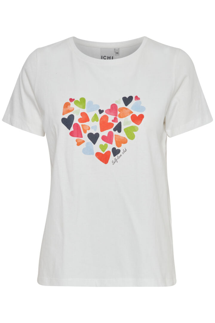 Hossi Hearts T-Shirt (Cloud Dancer)