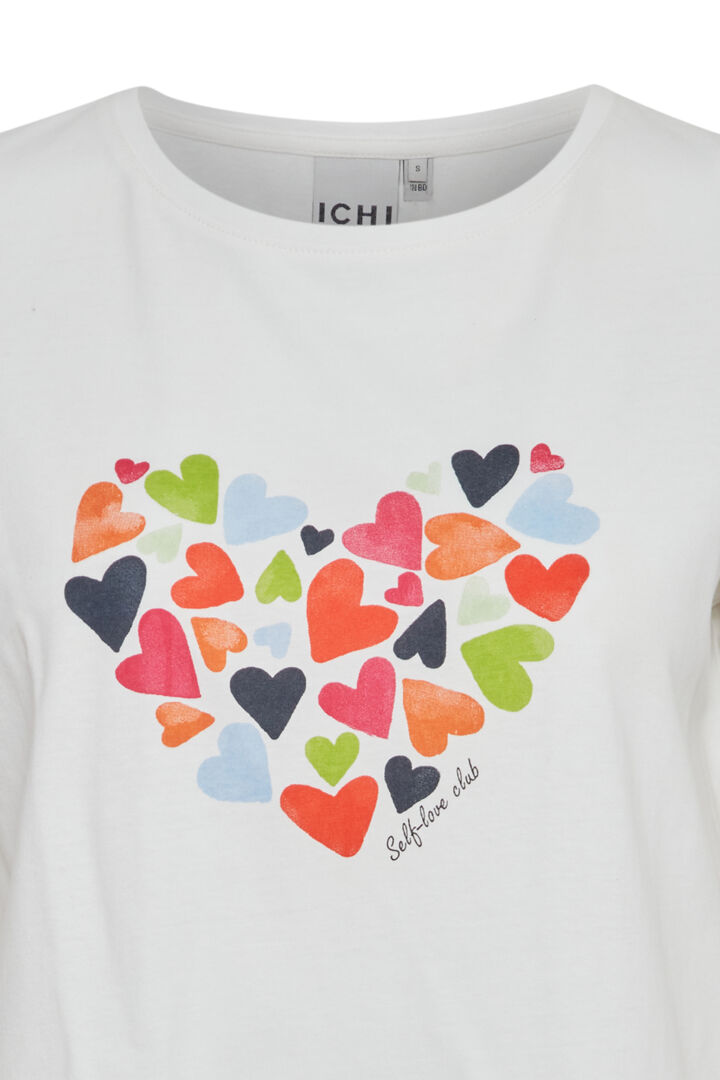 Hossi Hearts T-Shirt (Cloud Dancer)
