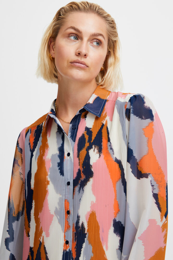 THE RILLY PLEATED DRESS (HEATHER ROSE)