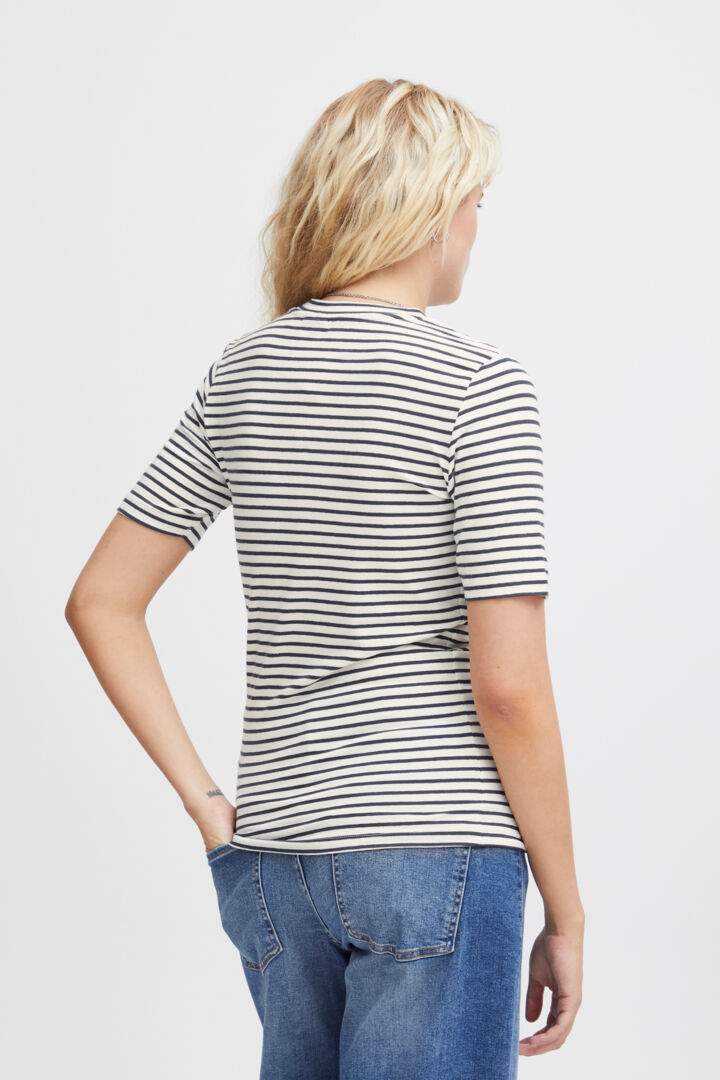 MIRYA T-SHIRT (TOTAL ECLIPSE STRIPE)