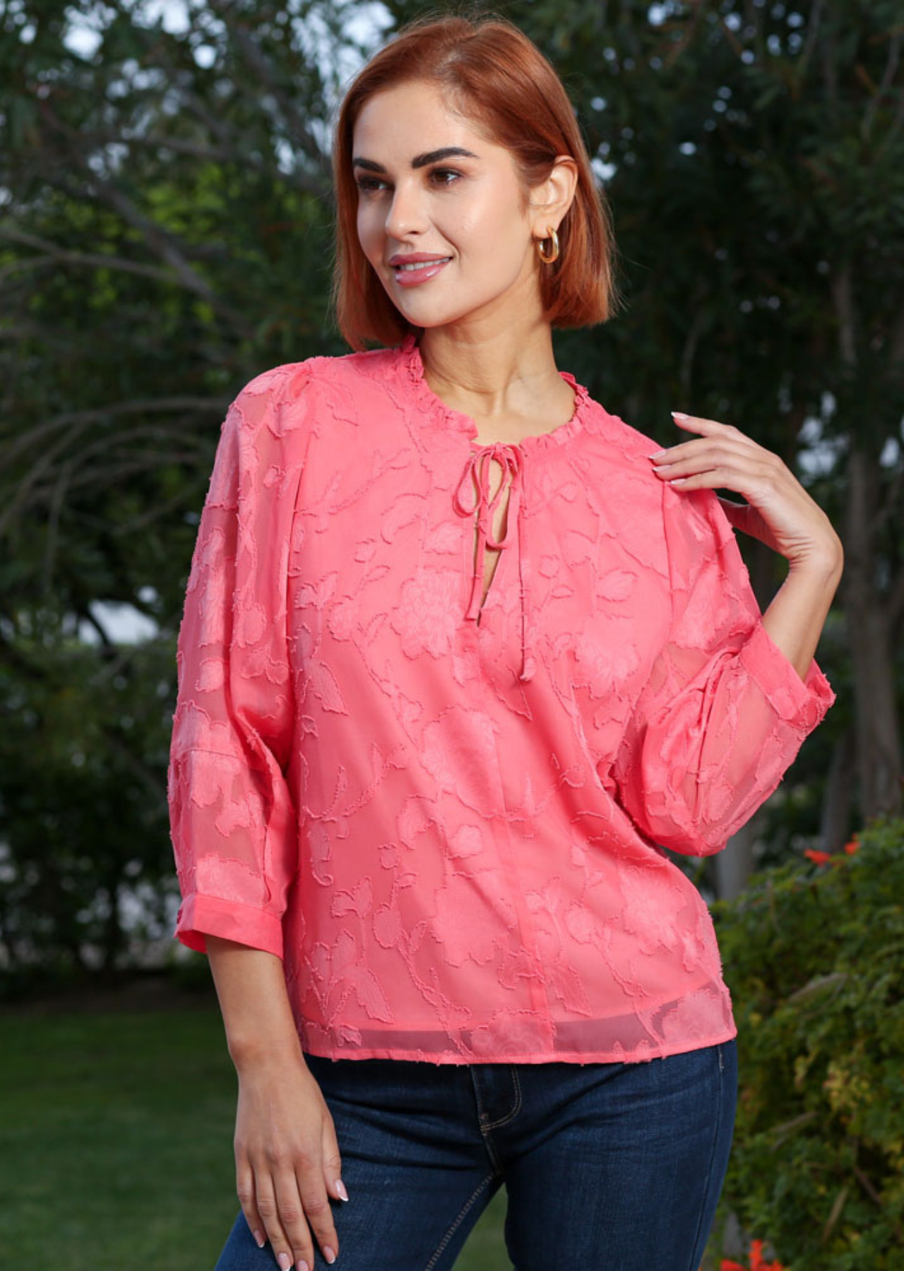 Primrose Top (Coral)