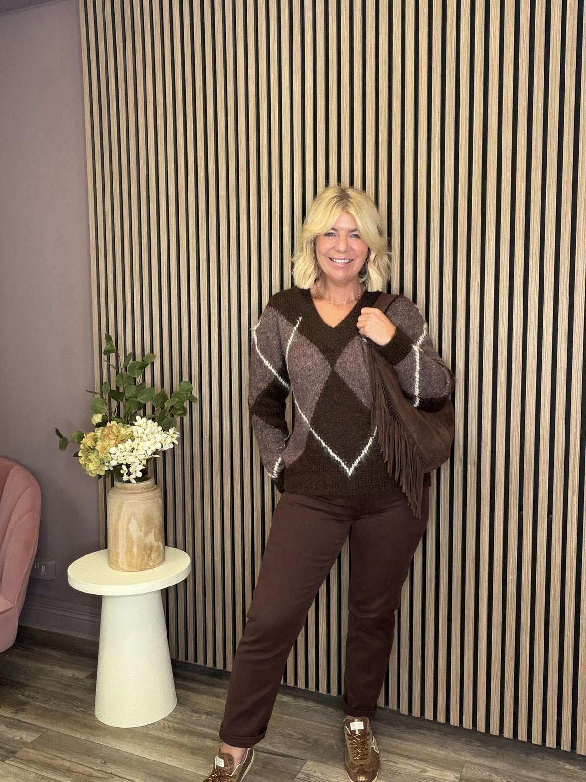 Ziggy Straight Leg Jeans (Coffee Bean)