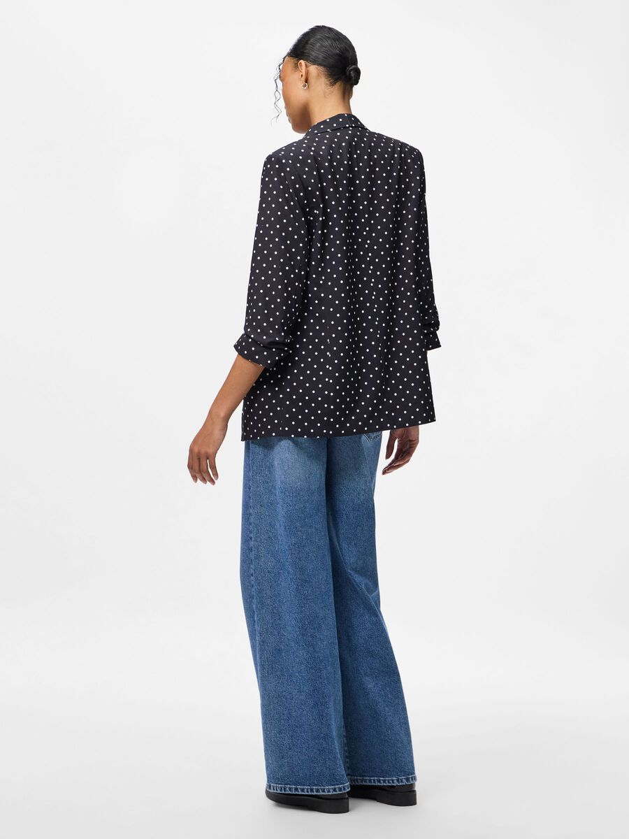 Sella Blazer (Black/White Dot)