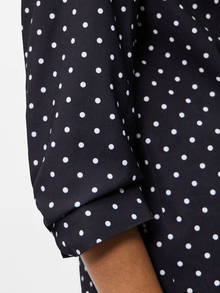 Sella Blazer (Black/White Dot)