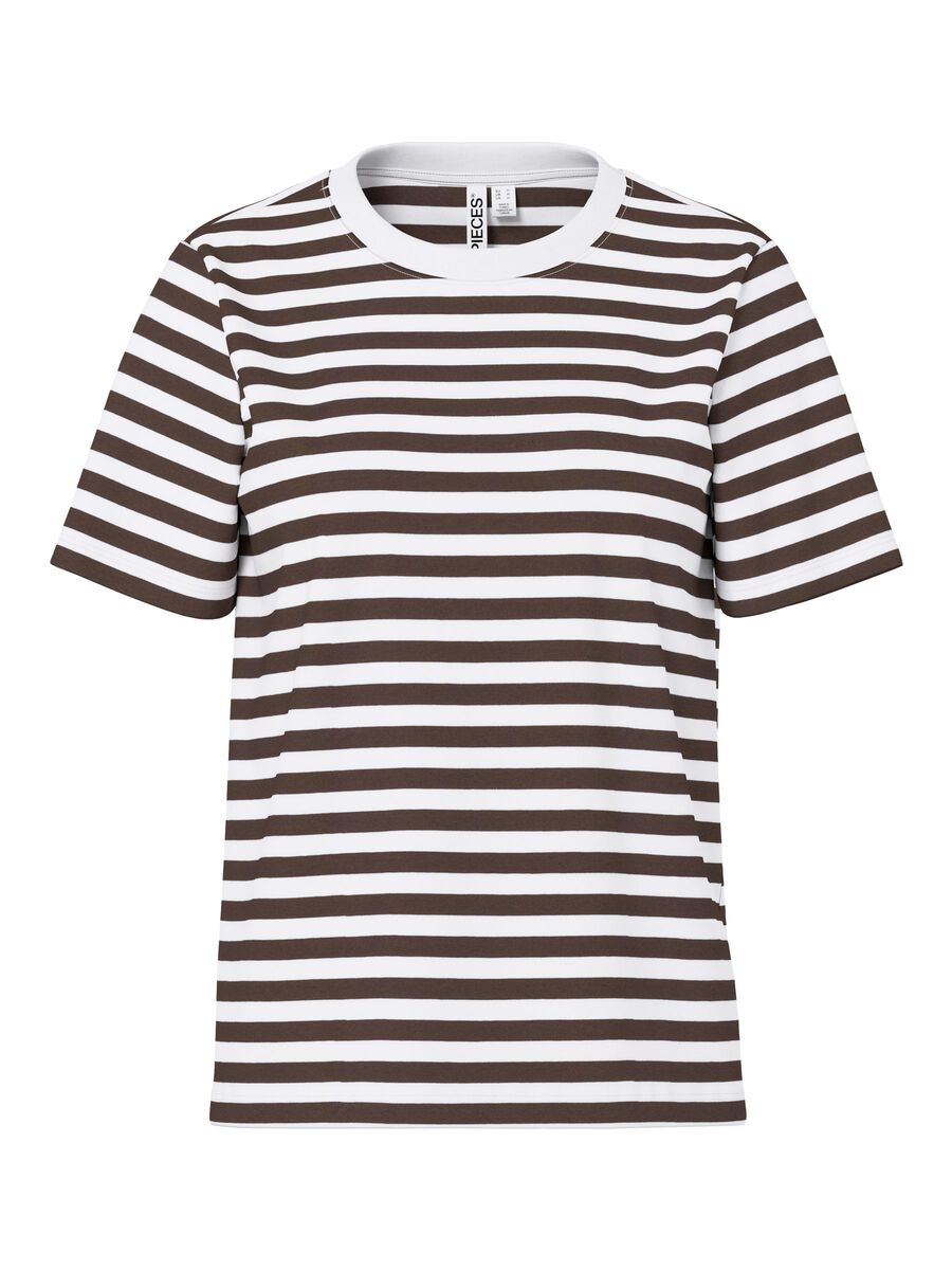 Anne T-Shirt (Hot Fudge/White)