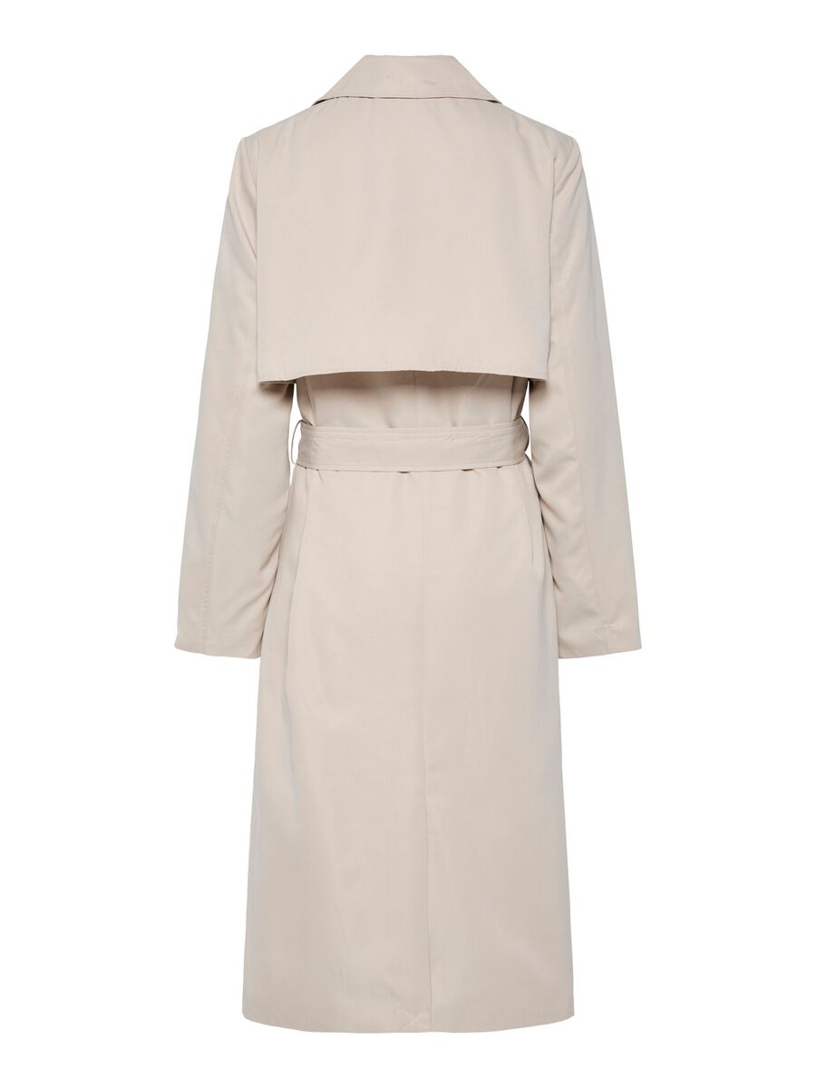 Scarlett Trenchcoat (Silver/Grey)