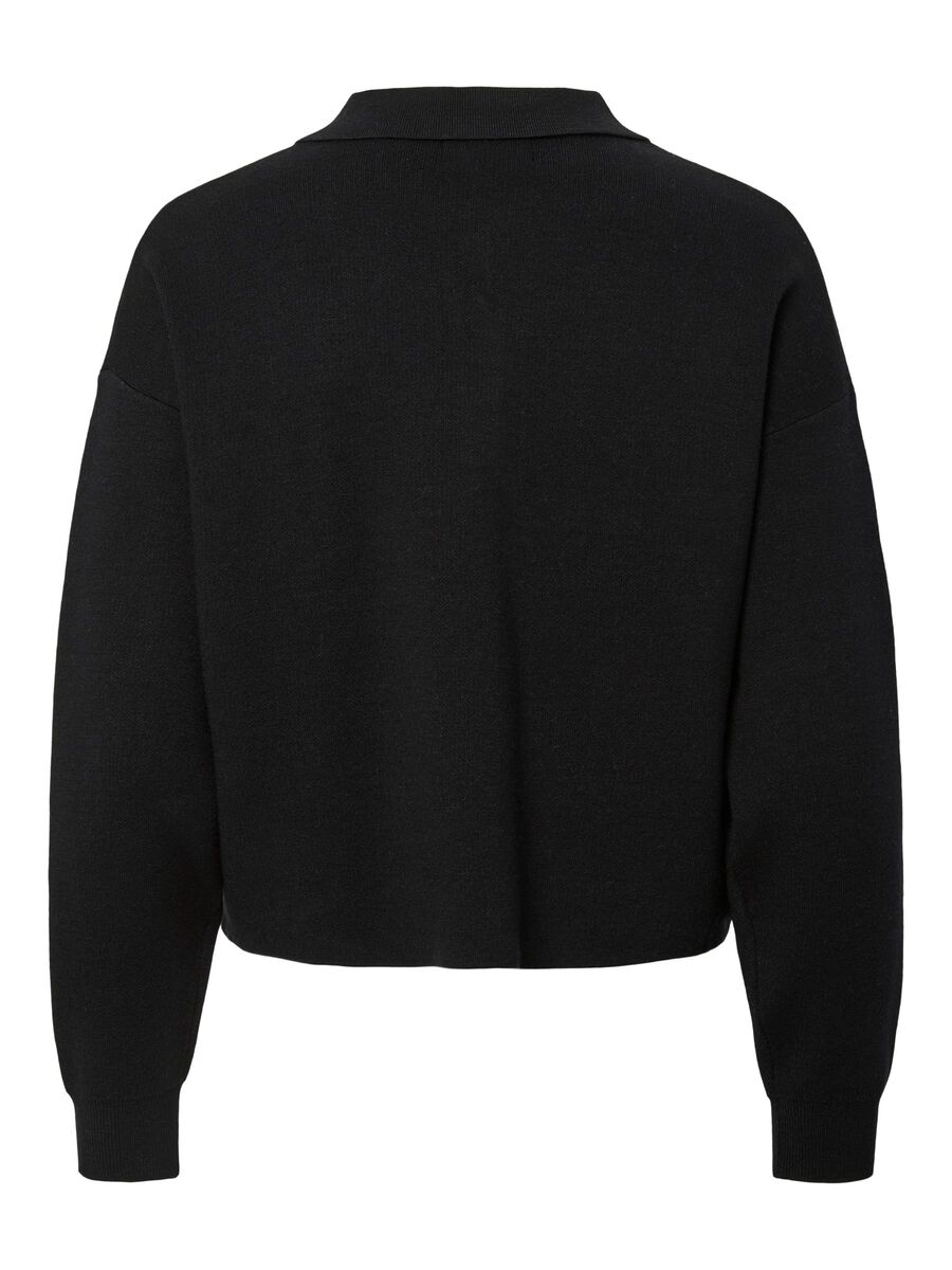 Jessie Polo Jumper (Black)