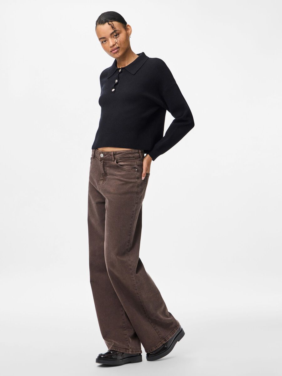 Jessie Polo Jumper (Black)