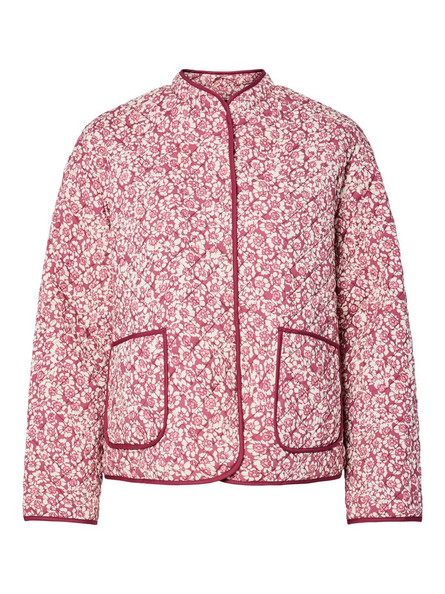 Ricki Quilted Jacket (Slate Rose)