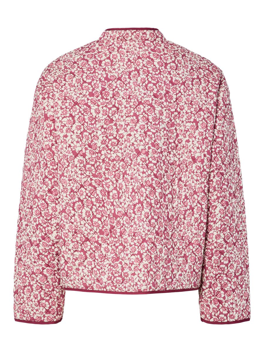 Ricki Quilted Jacket (Slate Rose)