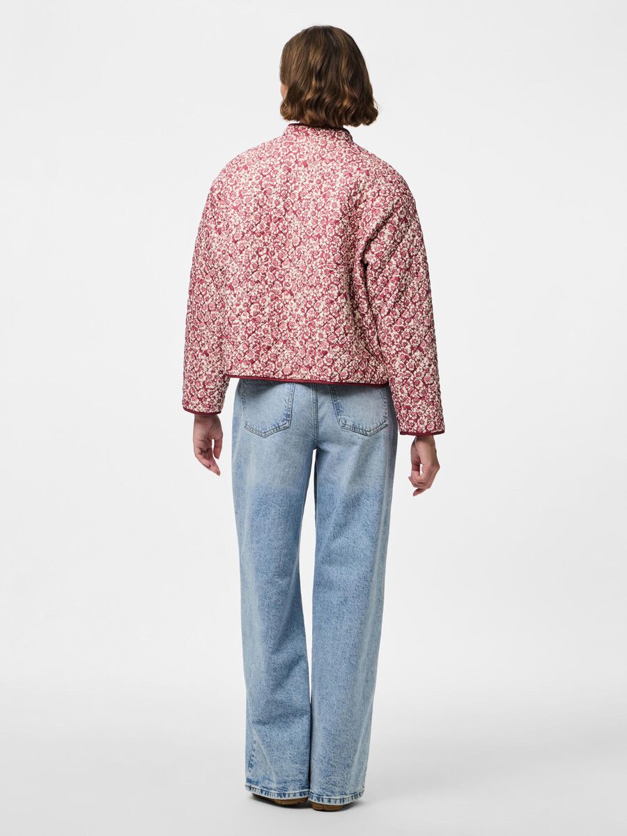 Ricki Quilted Jacket (Slate Rose)