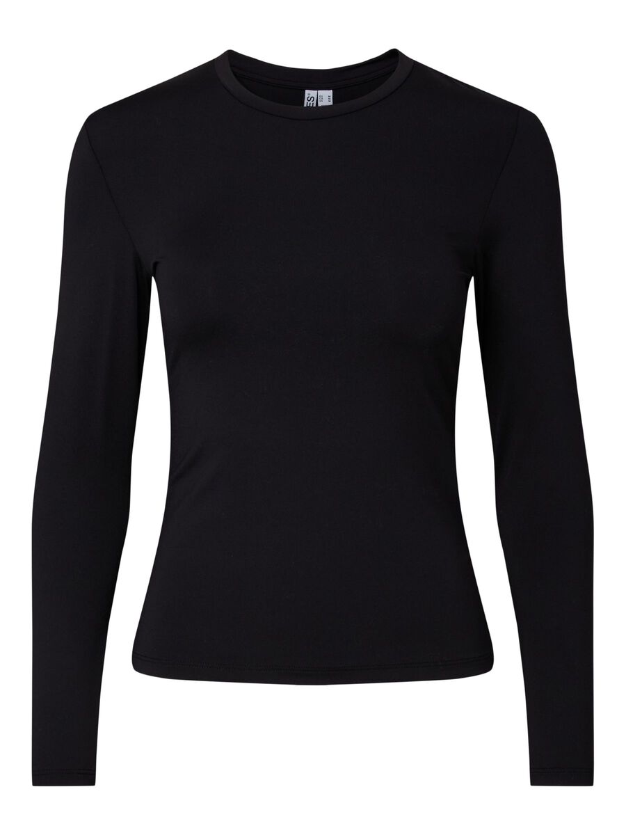 Lula Long Sleeve Top (Black)