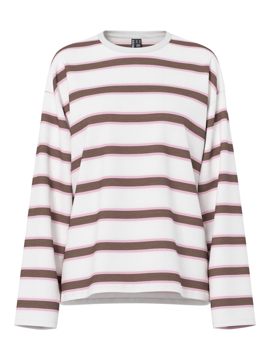 Mila Long Sleeve Top (Coffee/Quartz)