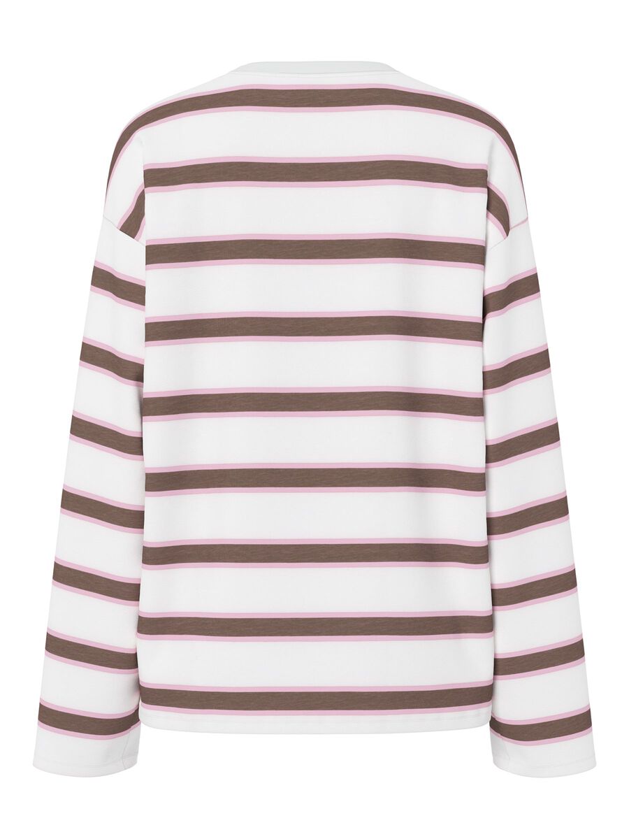 Mila Long Sleeve Top (Coffee/Quartz)