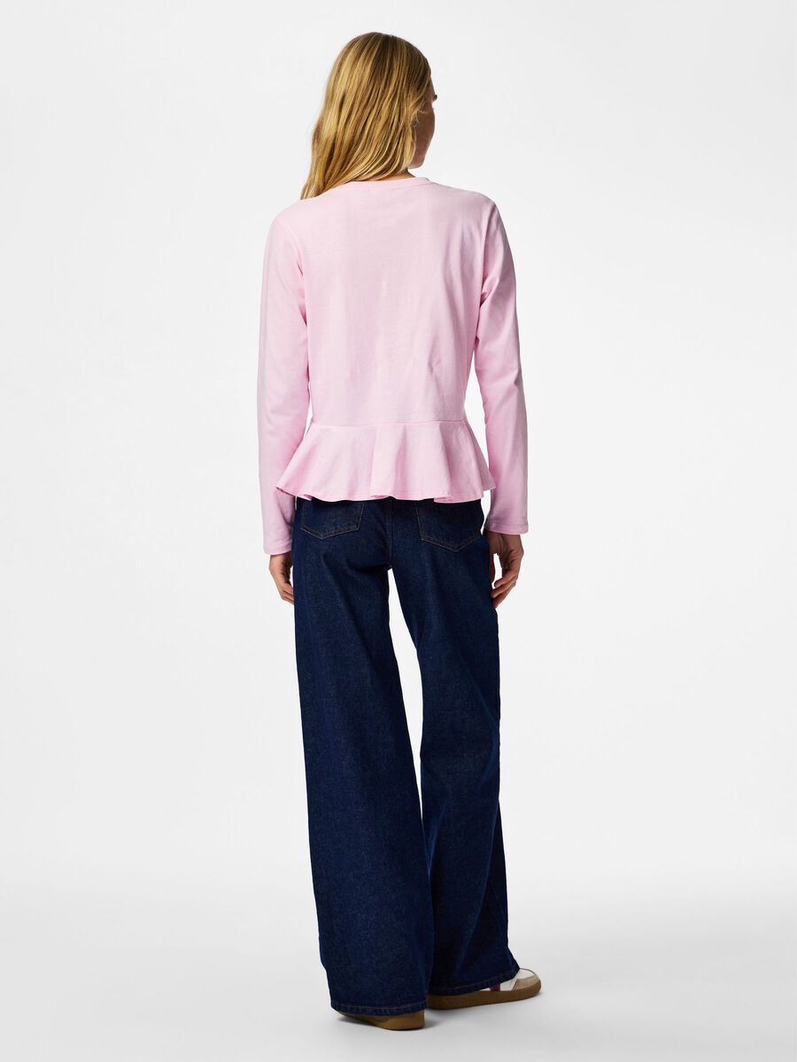 Danilla Peplum Top (Spoonbill)